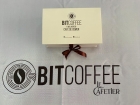 CAIXA MASTER  BITCOFFEE COMPLETO - 06 x Confeito de Café 30g (Sabores) + 2 x Creme de Café 170g